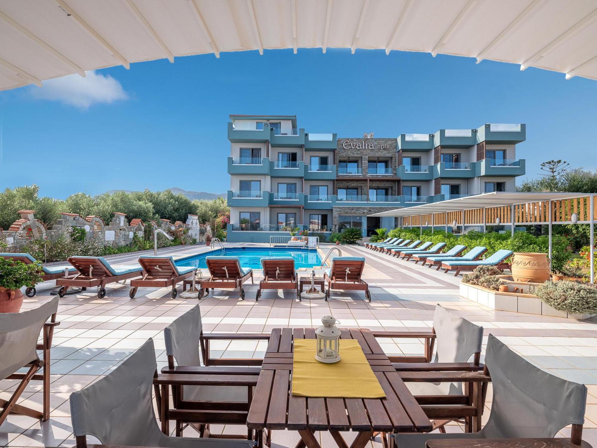 Evalia Apartments Hersonissos  Exteriér fotografie